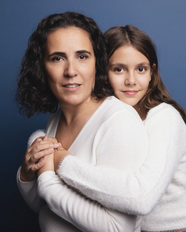 Portrait d'une maman et de sa fille